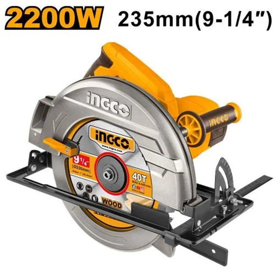 Electric Circular Saw 2200W - INGCO